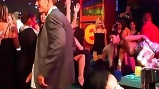 Outraged porn stars fuck at a casino party