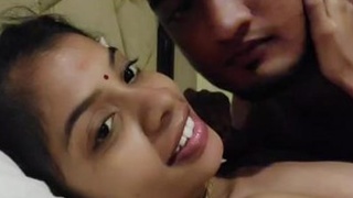 A charming girl from Bangladesh performs a sensual oral sex act in this video