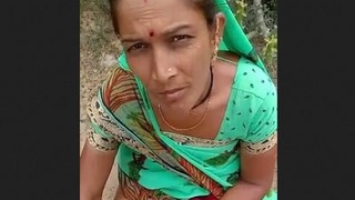 Indian prostitute performs oral sex on elderly customer