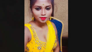 Elakkiya's seductive breasts in Part 1 of sizzling Indian video series