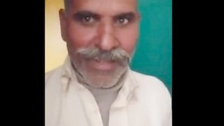 Elderly man with an ideal physique engages in sexual activity with a lustful partner