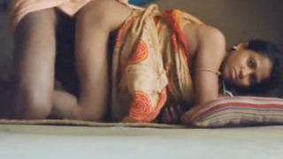 A village wife enjoys being controlled during doggy-style intercourse