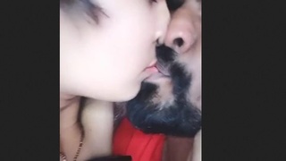 Indian wife Marged gives a sensual blowjob and gets fucked in a series of clips