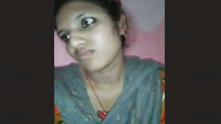 Indian girlfriend's intimate moments caught on camera