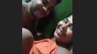 Stunning South Asian couple discovered engaging in sexual activity