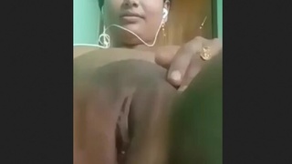 Gorgeous Indian woman indulges in sensual self-pleasure and reaches climax
