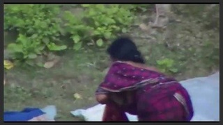 Indian wife with large breasts bouncing in adult film