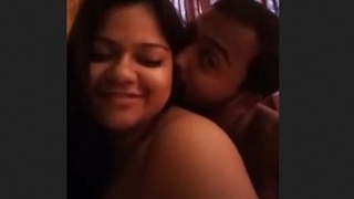 Busty Indian wife experiences intense anal sex with volume