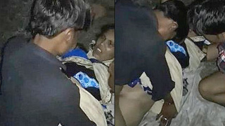 Indian village bhabi engages in outdoor sex