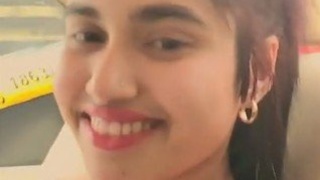 Indian girl gets wild in a BMW