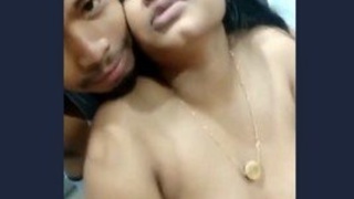 Indian wife and younger lover have intense sex at residence
