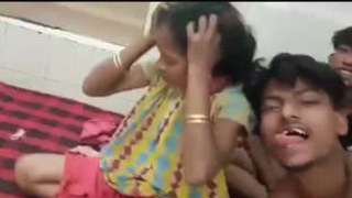 Randi's steamy group encounter with boys in a paid video