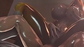 Renamon x Human SFM Animation