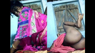 A man from a village relentlessly having sex with his group of women