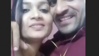 Conversational couple shares intimate moments