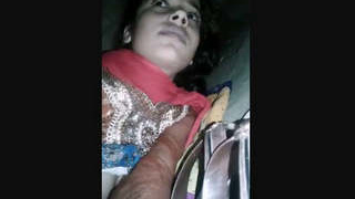 A stunning woman receives intense penetration in a rural setting