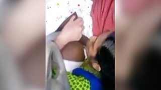 Hot Desi has oral sex with her manager in the car.