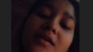 Attractive rider with a gorgeous face