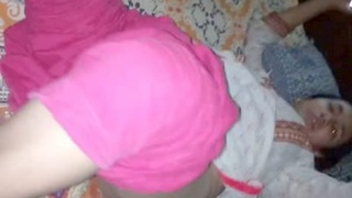 A married woman's intimate moments recorded by her husband