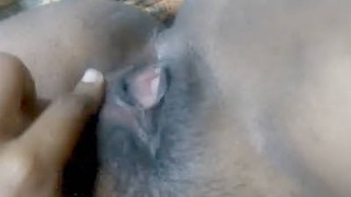 A Tamil woman reveals her exposed vagina