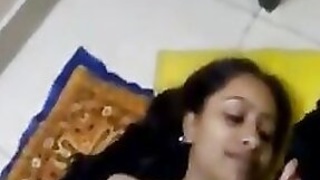 Indian aunt passionate home sex MMC with college boyfriend