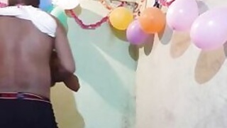 XXX sex of Bengali man and girlfriend Desi at her birthday party
