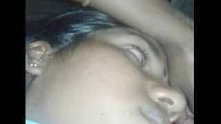 Indian village girl gets fucked while her husband is away