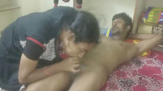 Passionate Indian couple shares intimate moments in their bedroom