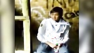 Real sex video of adult teenage college hottie Desi with her boyfriend