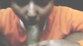 Desi porn scene of college student sucking cock like a pro