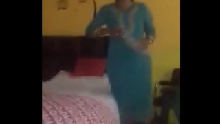 Desi auntie and her young friend engage in passionate anal encounter