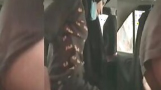 Horny Desi XXX girl riding a thick cock deep inside her car MMC