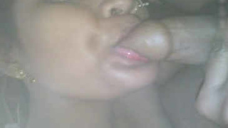 A desi woman cheats and performs oral sex