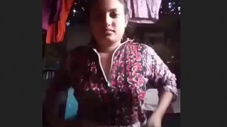 Sensual village girl in the hottest Bangla video
