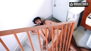 Indian wife gets drilled by man who services her washing machine