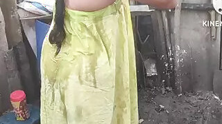 Anta yadav hot tub outside, full topless