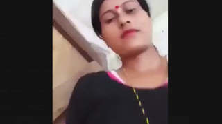 Assamese beauty reveals her smooth and soft pussy while engaging in a conversation