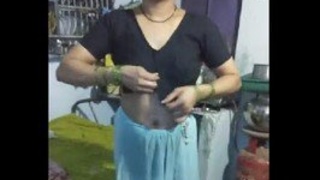 Sultry aunt Ramsha sheds her garments in a sensual display