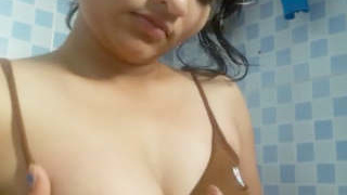 Compilation of cute Indian girl's horny moments
