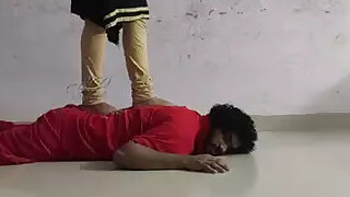 The Vaishnavas trample on the body in full stride