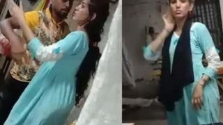 Indian paramour engages in sexual activity and gets discovered