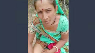 Village vixen performs oral sex