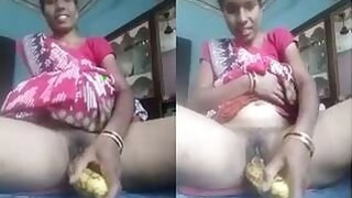Horny Telugu Bhabhi Shows Her Naked Body Masturbating Part 1