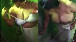Hubby Records Wife Undressing and Bathing Video