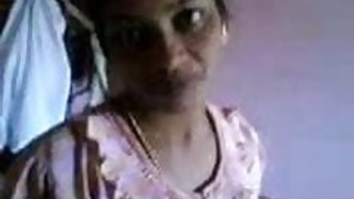 Maid Sonia displays her youthful charm from every angle