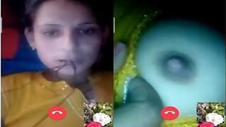 Sexy Girl Shows Her Boobs On Video Call Part 7