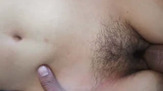 Indian wife grinning during sexual encounter