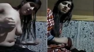 Cute Desi Girl Shows Her Boobs On Video Call