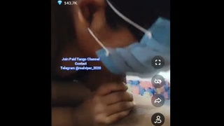 Intimate tango session of Devansh and his partner