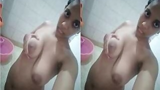 Pretty Girl Shows Tits and Pussy Part 2